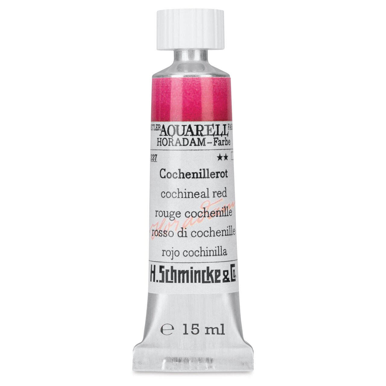 Schmincke Horadam Aquarell Artist Watercolor - Cochineal Red, 15 ml tube